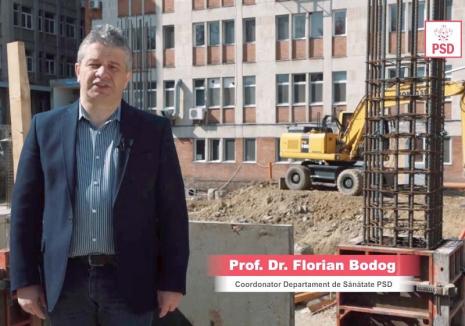 Bodog mincinosul: Fostul ministru PSD al Sănătății se laudă cu spitalele din Oradea, fără să aibă vreun merit (VIDEO)