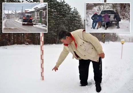 La polul frigului: În debutul geros al anului, BIHOREANUL a făcut o incursiune în cea mai rece așezare locuită din județ (FOTO / VIDEO)
