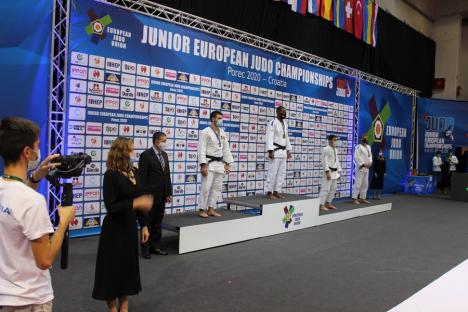 Orădeanul Alex George Creţ a cucerit titlul de vicecampion european de judo juniori