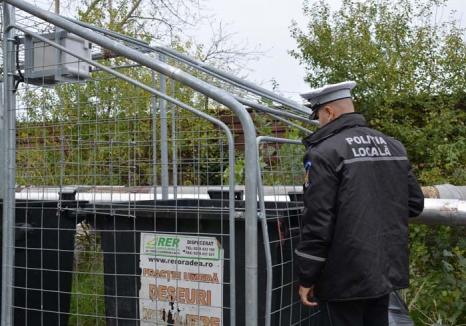 Amendă pentru fentă: Poliţia Locală Oradea a amendat, într-o singură zi, 21 de firme care aruncau deşeuri menajere în containerele de reciclabile