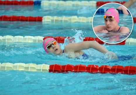 Ambiţioasa Ingrid: La 15 ani, orădeanca Ingrid Huszár este una dintre cele mai bune înotătoare din România (FOTO)