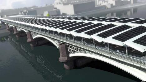 Cel mai mare pod solar a fost construit în Londra
