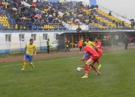 Vor juca în play-out: FC Bihor a remizat cu 2-2 la Caransebeş (FOTO)