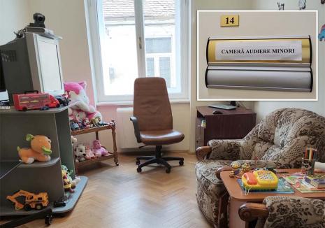 Camera cu jucării: Oradea este între primele 7 oraşe din ţară unde minorii implicaţi în proceduri judiciare au propria sală pentru audieri