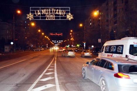 Ne-au luat ochii! Primăria Oradea şi-a bătut joc de orădeni cu iluminatul festiv sărăcăcios de sărbători