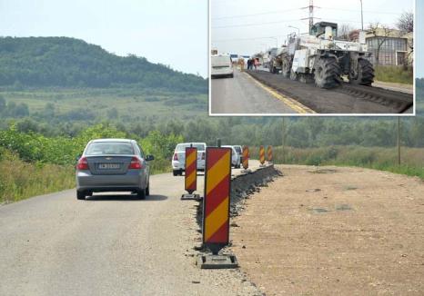 DN 76 la preţ de Autostradă! În locul reabilitării integrale, şoseaua Oradea-Beiuş va avea parte doar de lucrări de întreţinere (FOTO)