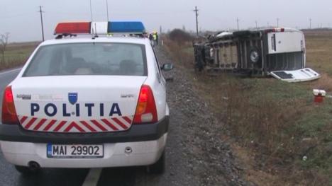 Accident teribil: Un tânăr de 34 de ani a murit nevinovat lângă Salonta (FOTO)