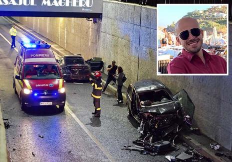 Fugă cu folos: Cum a scăpat de acuzația că a condus drogat șoferul de Porsche care a provocat accidentul din pasajul Magheru din Oradea (FOTO/VIDEO)
