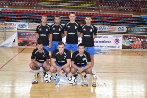 CS Crişul Oradea şi Tengo Salonta, pe podium la turneul CN de fotbal-tenis de la Oradea
