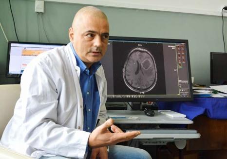 Dr. Alin Blaga, noul şef al Secţiei de Neurochirurgie din Spitalul Judeţean: 'În Oradea s-a mers multă vreme cu frâna de mână trasă'