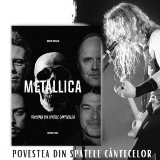 Citește Metallica! O carte de colecție, despre legendara trupă Metallica, apărută la Oradea