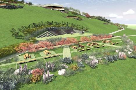 Greu la deal! Proiectul grădinii publice de pe Dealul Ciuperca s-a schimbat fundamental faţă de cel iniţial