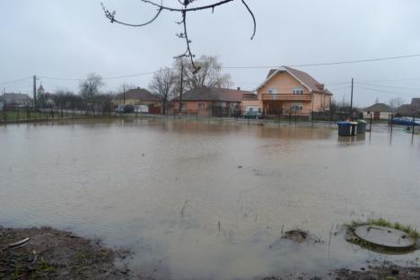 Ca la noi la nimenea: Şcoala din Leş, inundată la fiecare ploaie! (FOTO / VIDEO)