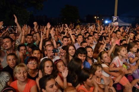 Şi mai mulţi spectatori la Music Mix Evo: Orădenii au strigat pentru Andra şi Connect-R (FOTO/VIDEO)