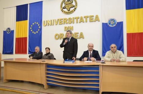 Noul Senat al Universităţii a format o comisie pentru a analiza contestaţia la adresa lui Antal (FOTO)