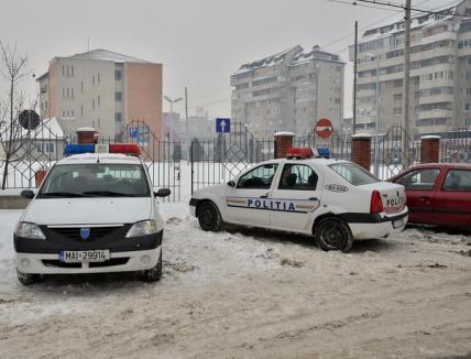 Poliţie sinistrată (FOTO)