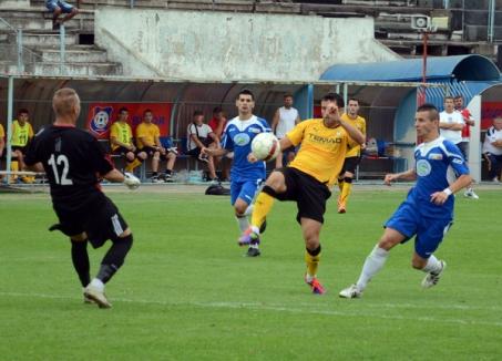 CS Oşorhei s-a impus cu 3-1 în primul joc pe teren propriu din Liga a III-a (FOTO)