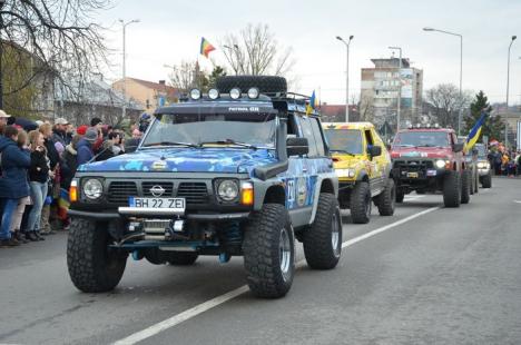 Oradea 4x4: Zeci de orădeni au sărbătorit Ziua Naţională într-un marş off-road (FOTO/VIDEO)