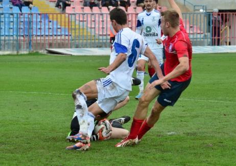 FC Bihor a cedat cu 0-1 jocul cu CSM Râmnicu Vâlcea (FOTO)