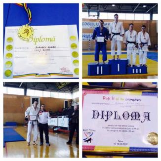 Pompierul bihorean Adrian Bogoşel este campion naţional la judo