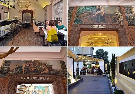 Cină cu poveşti: O parte a complexului mizericordienilor din centrul Oradiei a fost transformat în restaurant cu terasă (FOTO)