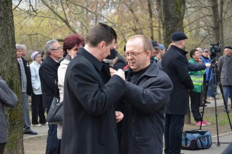 De 15 martie, PPMT a mai cerut o dată amplasarea statuii Sfântului Ladislau în Piaţa Unirii (FOTO)