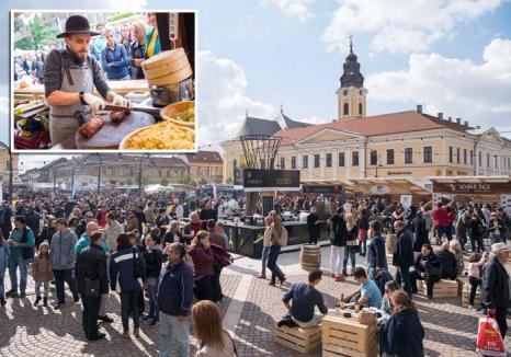 Festival pentru pofticioşi: Street Food Festival revine la Oradea, în Piaţa Unirii