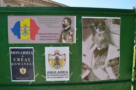 Monarhiştii orădeni l-au omagiat pe Regele României Mari, Ferdinand Întregitorul (FOTO)