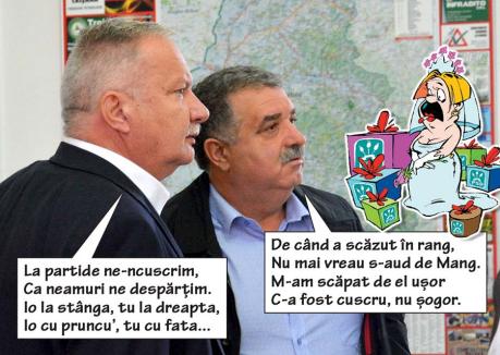 Dez-cuscrire politică: PSD-istul Mang nu mai e cuscru cu PNL-istul Avrigeanu