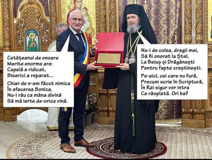 Vrednic este! Episcopul Sofronie a obținut cel de-al șaselea titlu de cetățean de onoare în Bihor