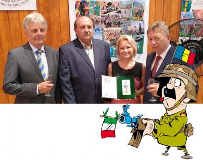 Apărătoarea Ungariei! Am trăit s-o vedem şi pe asta: inspectoare şcolară din Oradea, premiată de Ministerul Apărării din Ungaria