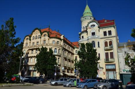 Reabilitarea faţadelor Palatului Vulturul Negru va începe la toamnă (FOTO)