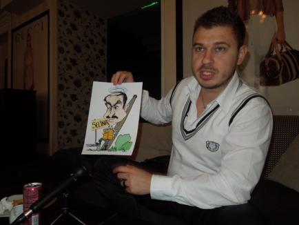 Bolojan, caricaturizat de Vuşcan: zice despre el că e primar "Beton", primar-pedeapsă sau Dog "lover" (FOTO)