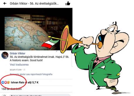 Like Ungaria Mare! Fostului șef de la Bihari Napló îi plac hărțile lui Viktor Orbán