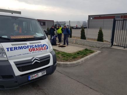 Premieră absolută: Firmă găzduită de parcul industrial din Oradea, racordată ilegal la termoficare (FOTO/VIDEO)