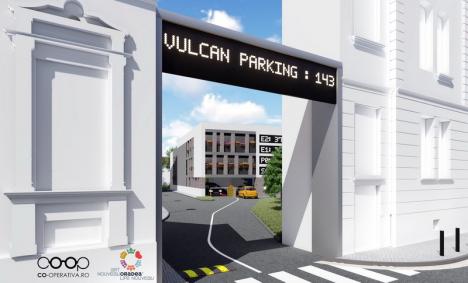 Viitoarea parcare supraetajată din strada Iosif Vulcan, estimată la 13,5 milioane lei (FOTO)