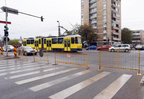 Lucrările la pasajul subteran vor întrerupe din 15 noiembrie circulaţia tramvaielor pe Bulevardul Magheru