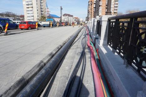 Lucrările de amenajare a noului pasaj subteran din Oradea sunt realizate în proporţie de 40% (FOTO)