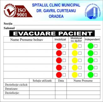 Ziua pentru siguranţa pacientului. Spitalul Municipal şi Maternitatea din Oradea vor fi iluminate în galben şi portocaliu