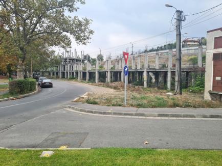 Ruinele de lângă parcul IC Brătianu din Oradea vor fi expropriate pentru a face loc unei parcări (FOTO)