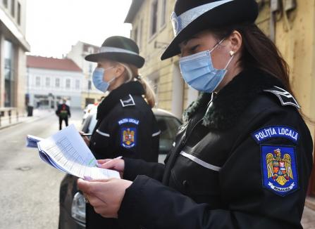 Tot mai multe amenzi în Oradea: Poliţia Locală a dat sancțiuni în valoare de 850.000 euro!