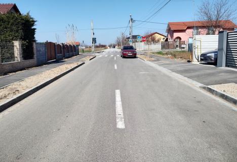 Se asfaltează în Oncea! Strada Ion Alexi a fost modernizată printr-o investiție de 1,7 milioane lei (FOTO)