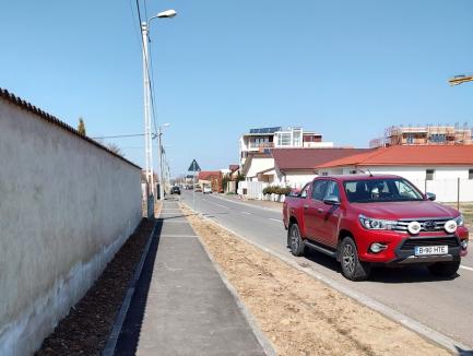 Se asfaltează în Oncea! Strada Ion Alexi a fost modernizată printr-o investiție de 1,7 milioane lei (FOTO)