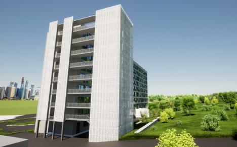 Un nou cartier de blocuri, cu hotel şi heliport, va fi construit în Oradea (FOTO)