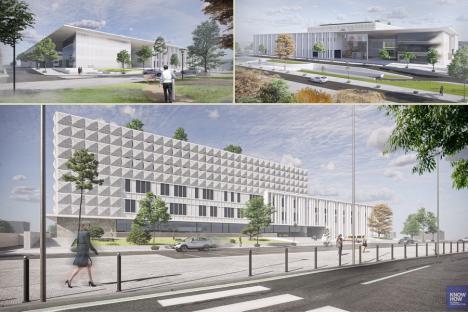 Vot la minut. Oradea va cofinanţa 5% din viitorul spital de Boli Infecţioase în valoare de 135,9 milioane de euro (FOTO / VIDEO)