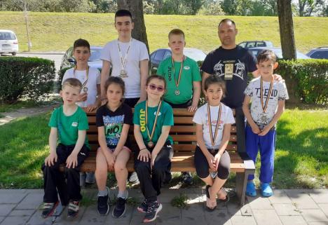 Judo juvenil. Sportivii AS Viitorul Borș au câștigat șase medalii la turneul internațional de la Satu Mare
