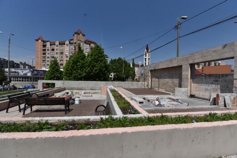 Fântâna arteziană de pe dealul Păcii din Oradea a intrat în reabilitare (FOTO)