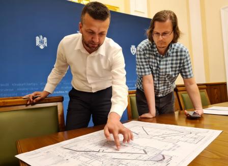 Au refăcut proiectul! Construcția parcării park and ride din Oradea va fi reluată în iulie, cu protejarea vestigiilor descoperite (FOTO)