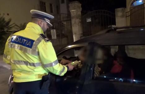 A „plouat” cu dosare penale și amenzi în Bihor. Doi şoferi, prinşi drogați la volan într-o singură noapte (FOTO / VIDEO)