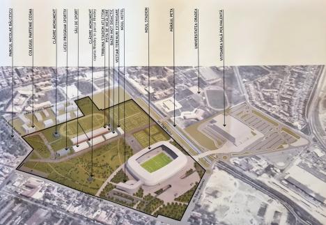 Ţintă: anul 2026! Consiliul Local Oradea a aprobat planul viitorului complex sportiv din strada Făgăraşului (FOTO)